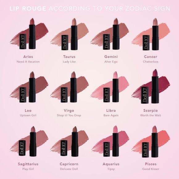 Doll 10 Hydrating Long Lasting Antiaging Need A Vacation Lip Rouge Lipstick - Picture 16 of 16